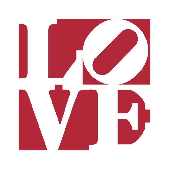 Unknown Artist LOVE Red